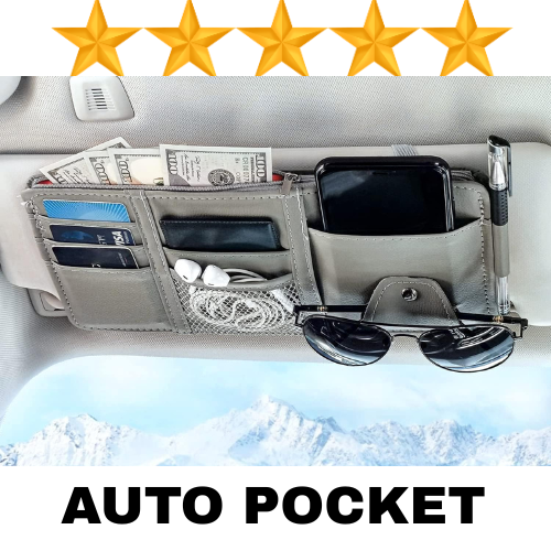AutoPocket™ — Organisateur Pare-Soleil
