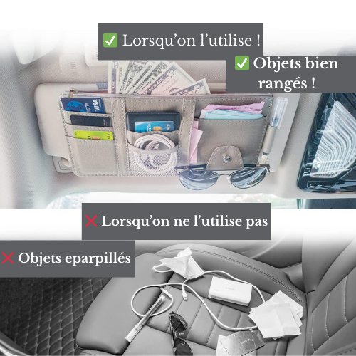 AutoPocket™ — Organisateur Pare-Soleil