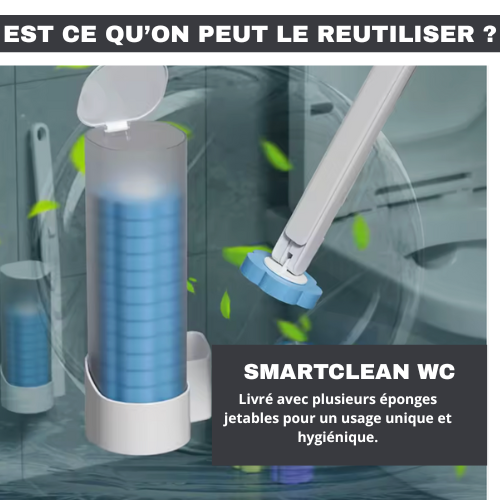 SmartClean WC® — Brosse WC Hygiénique