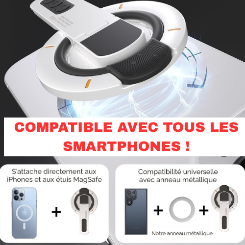 HoldPro™ — Support Magnétique pour Smartphone