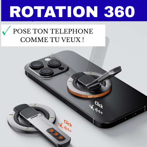 HoldPro™ — Support Magnétique pour Smartphone
